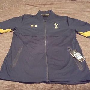 Mens Under Armour Tottenham Hotspur Zip Up Jacket